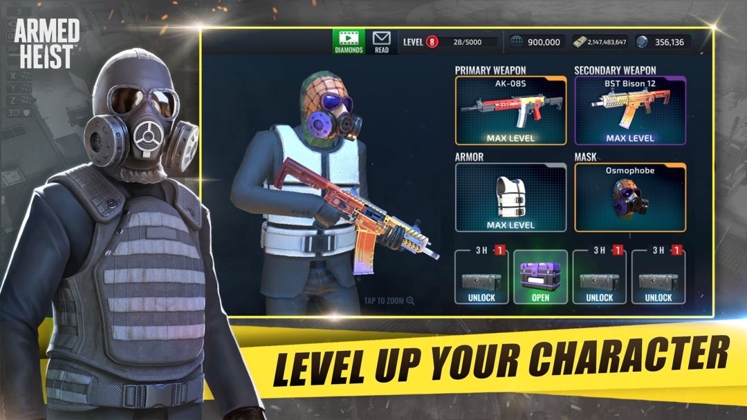 Screenshot of Armed Heist: Shooting games