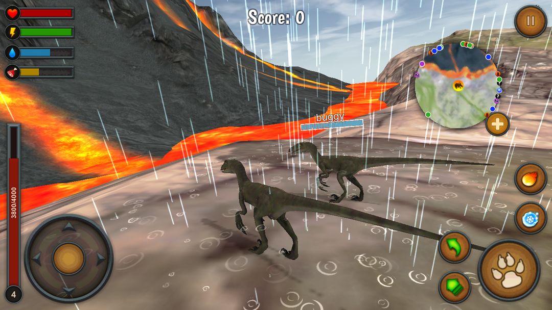 Raptor World Multiplayer screenshot game