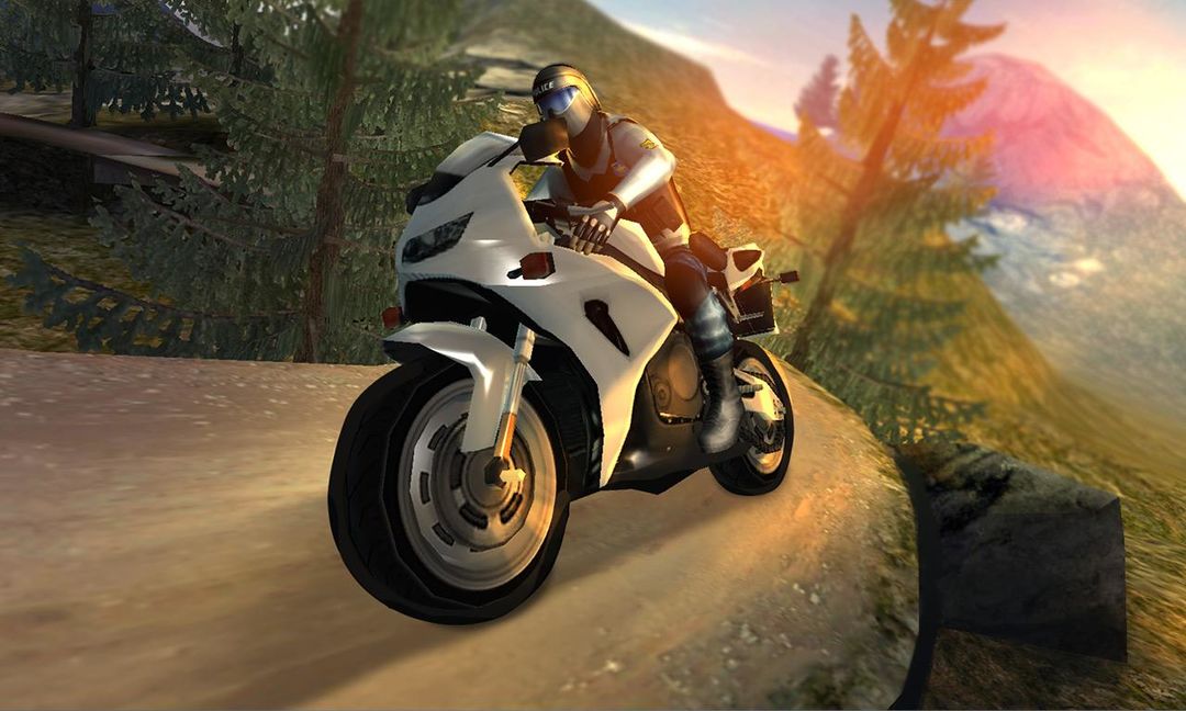 Screenshot of Motorcycle Hill Climb SIM 3D