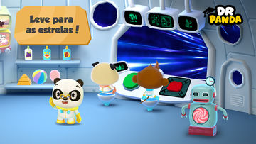 Captura de Tela do Jogo Dr. Panda no Espaço