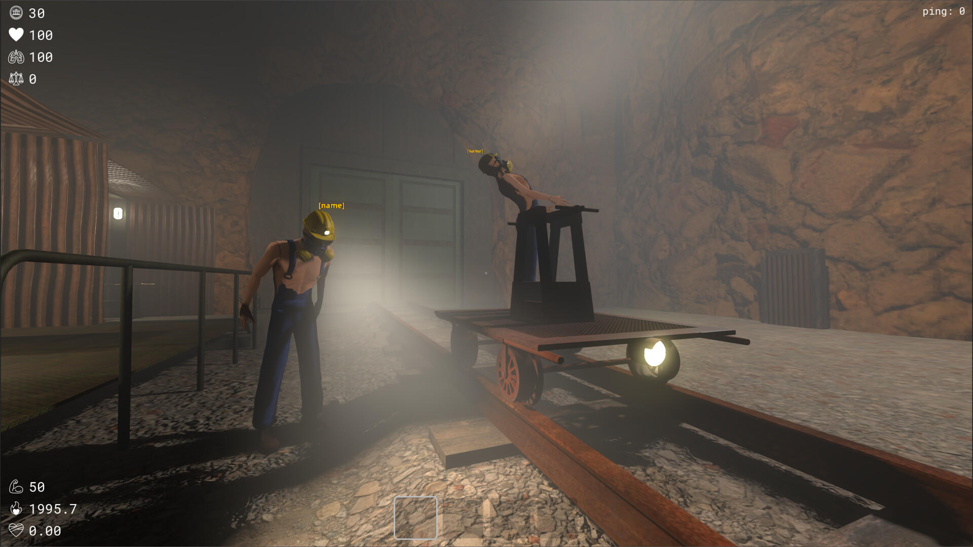 Manly Mines screenshot game