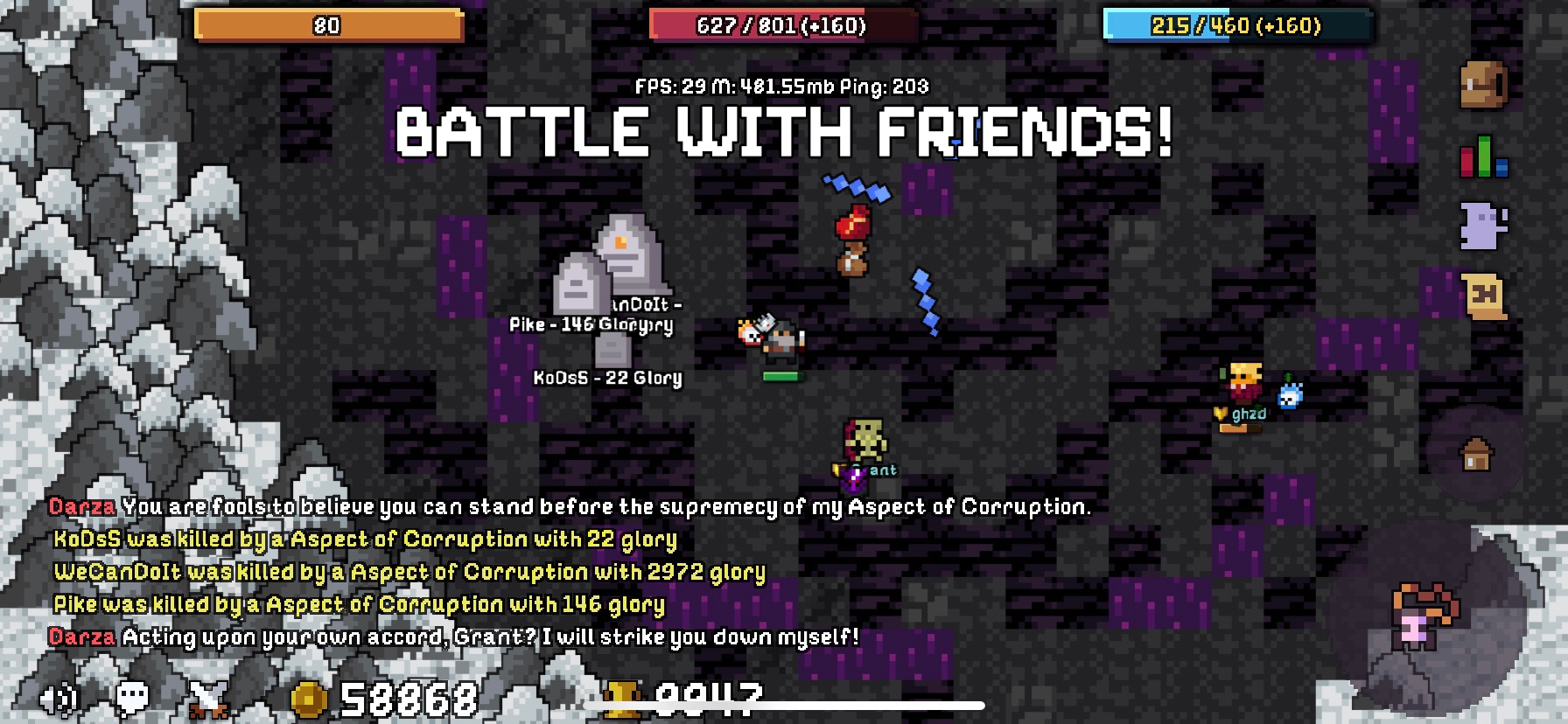 Darza's Dominion screenshot game