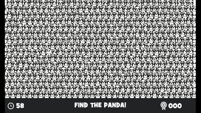 Screenshot of Find the Panda & Friends