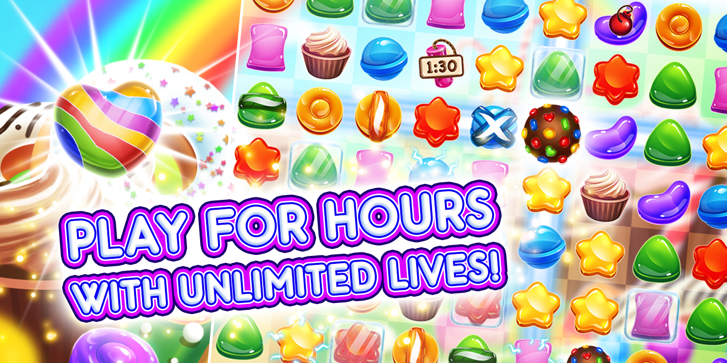 Candy Smash Match 3 Game Screenshot