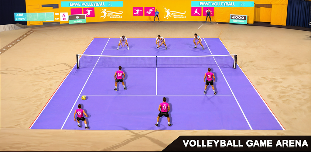 Banner of Volleyball Games Arena 