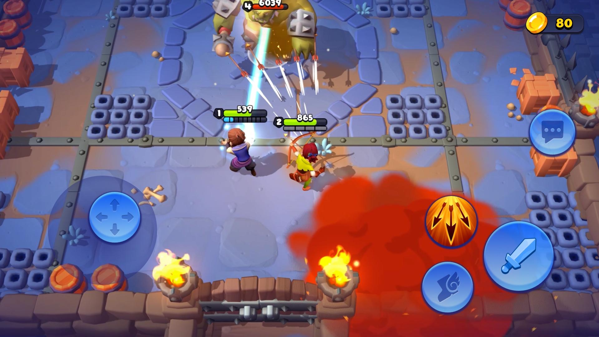 Screenshot 7 of Loot Heroes: Fantasy co-op RPG 