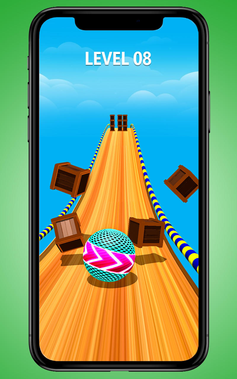 Скриншот игры Sky Ball Rush Rolling Master