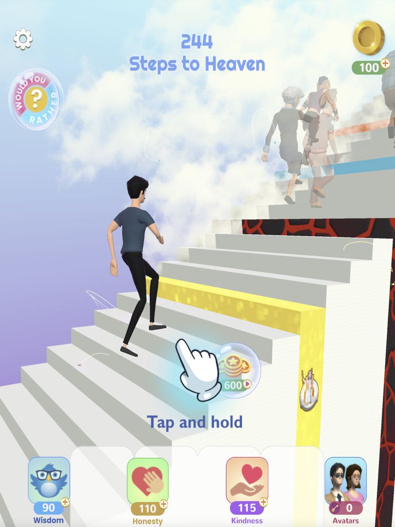Screenshot of Stairway to Heaven