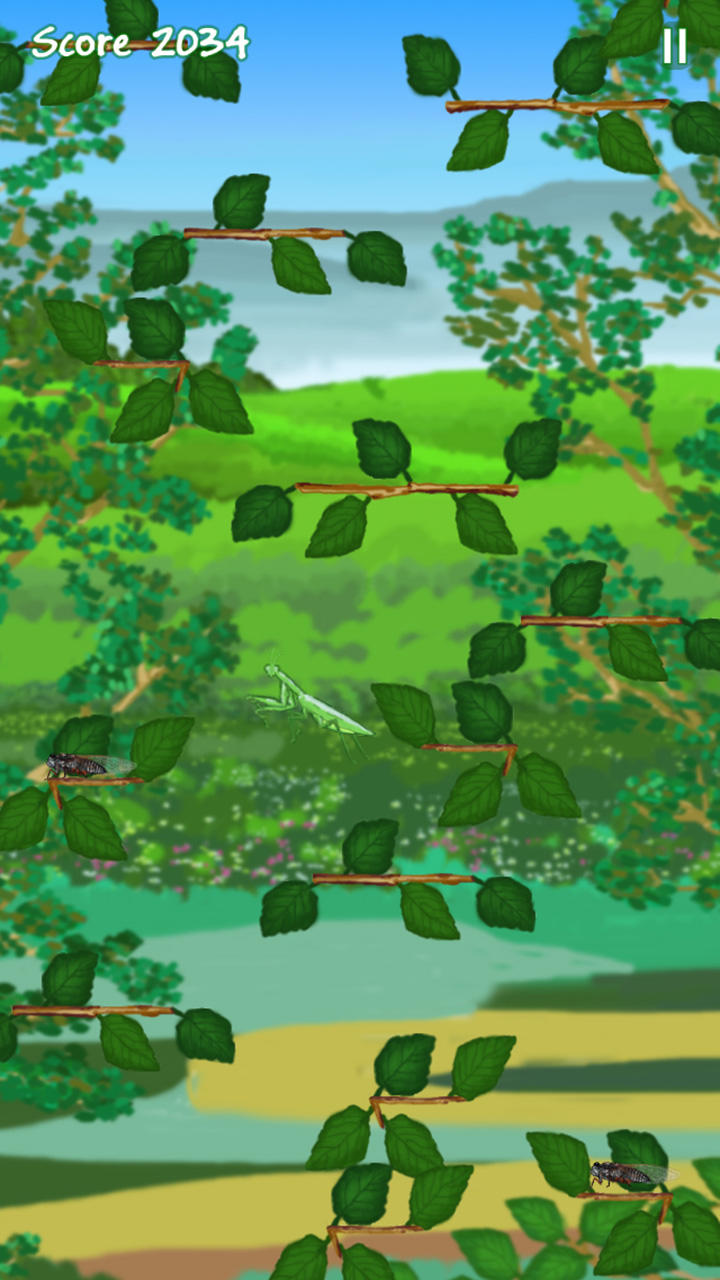 跳跃的螳螂 Mantis Jump 遊戲截圖