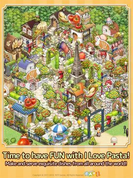 Скриншот игры I LOVE PASTA