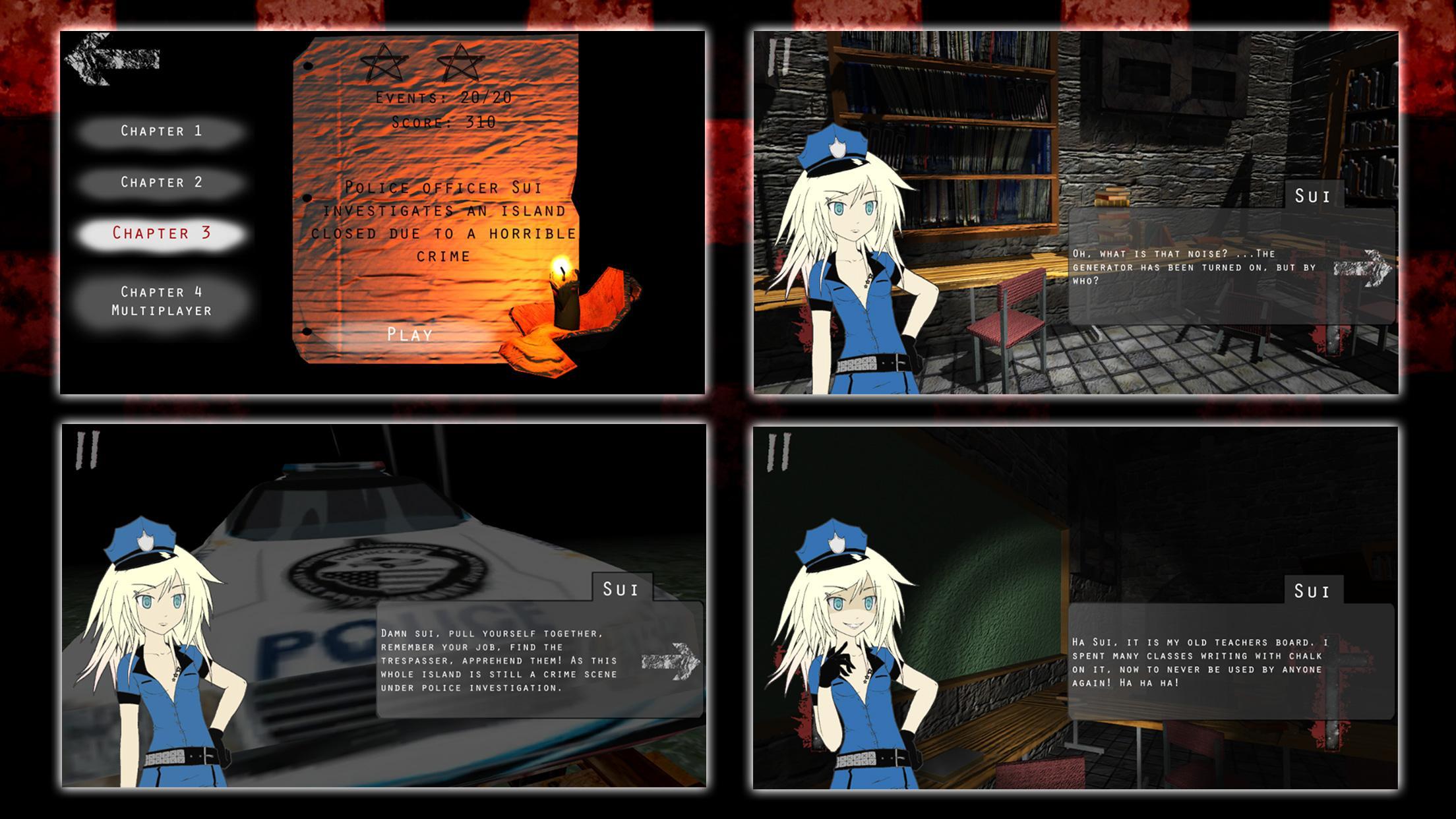 Screenshot 1 of စိတ်ဝမ်းကွဲမှုများ Manga Horror Lite 4.3