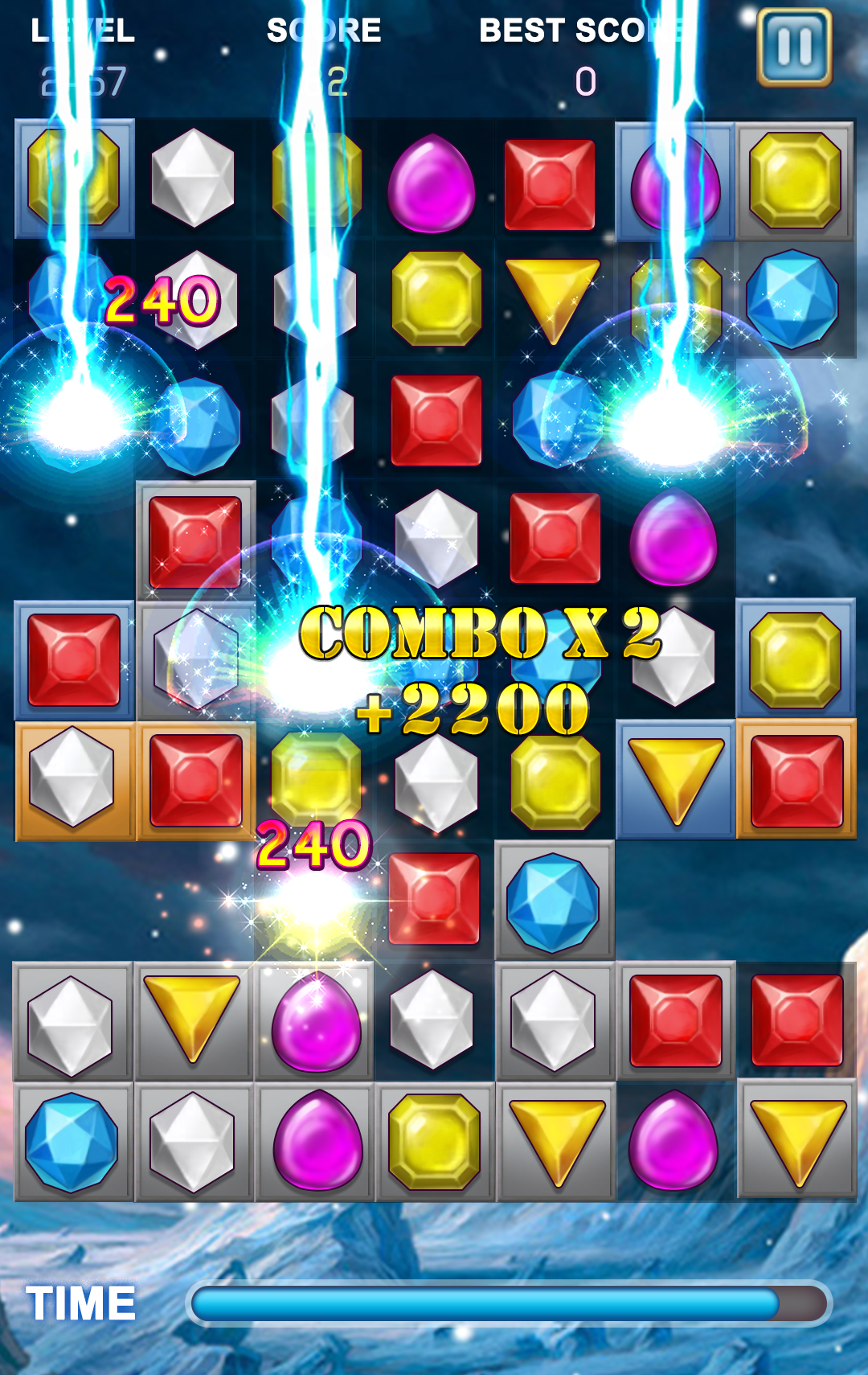 Jewels Star 遊戲截圖