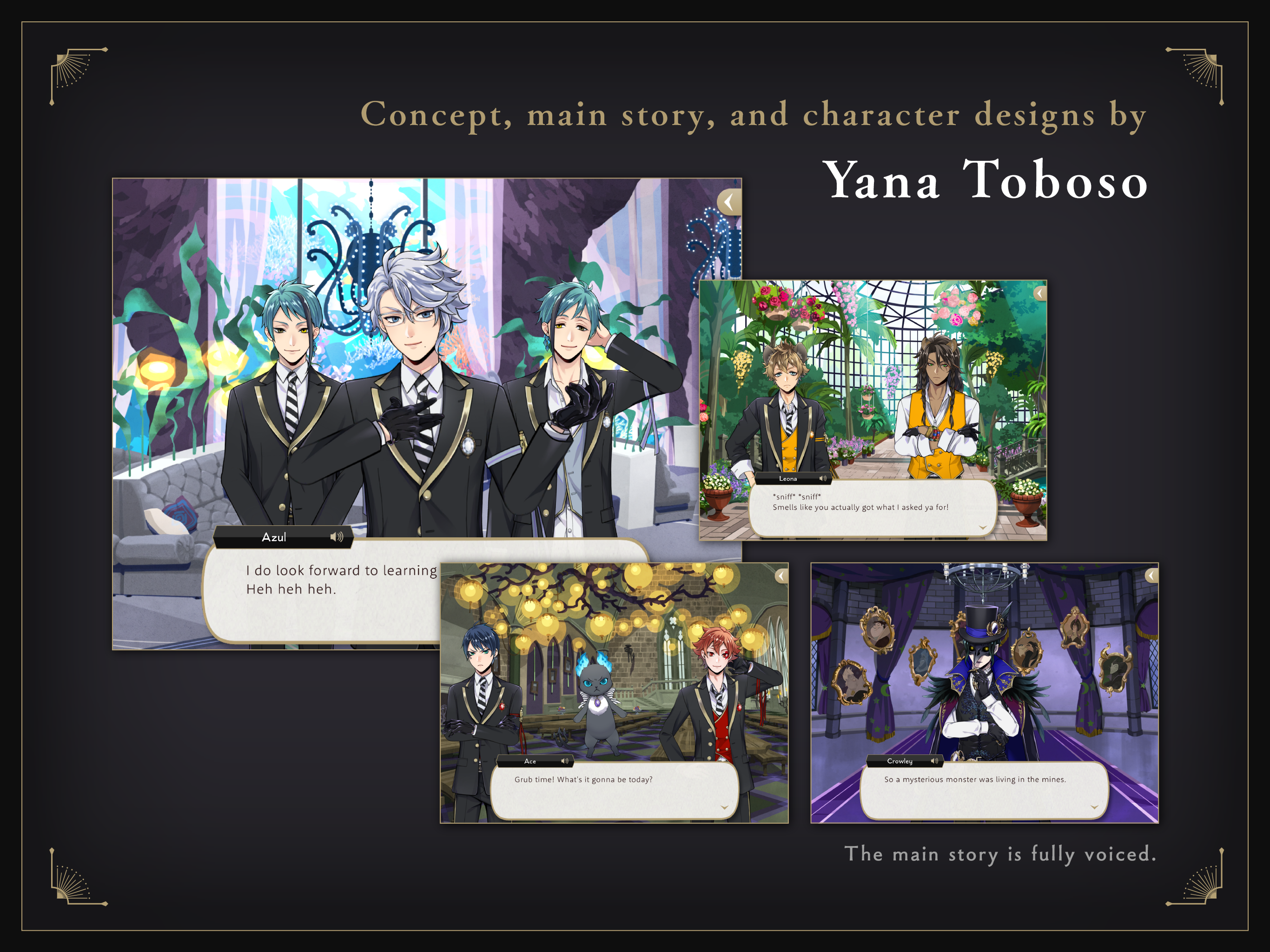 Disney Twisted-Wonderland Game Screenshot