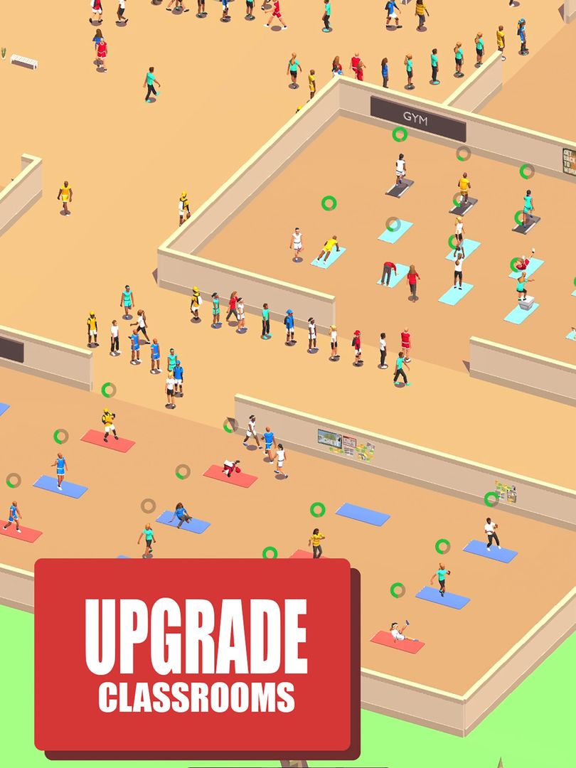 Idle School 3d - Tycoon Game ภาพหน้าจอเกม