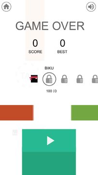 Cube Ninja Jumper Game Screenshot