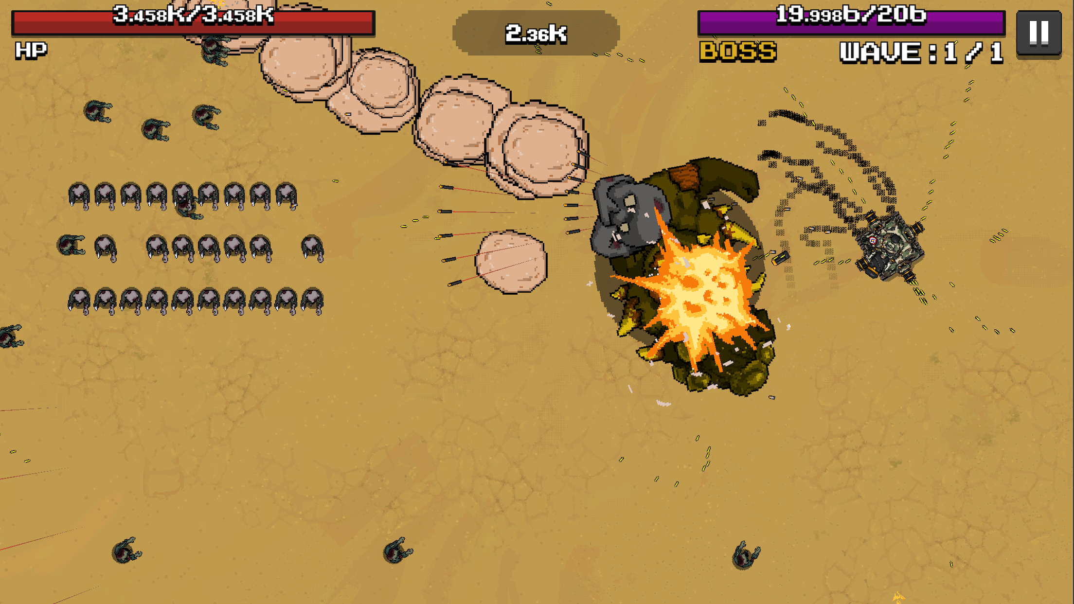 Mad Tank screenshot game