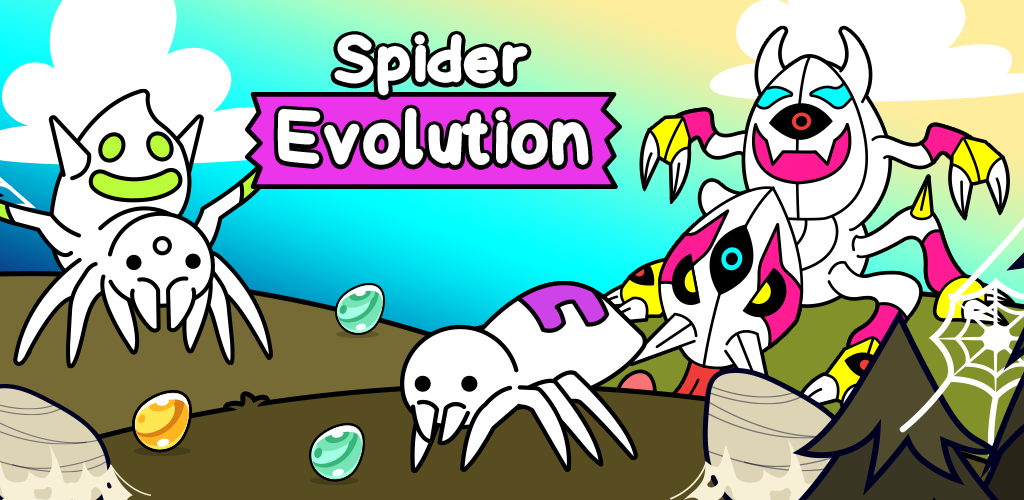 Banner of Spider Evolution: Trò chơi nhàn rỗi 1.0.41