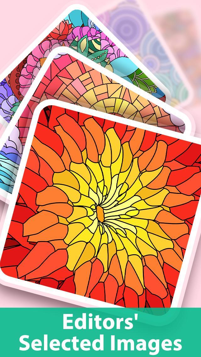 Cuplikan Layar Game Pop Color   Coloring Pages