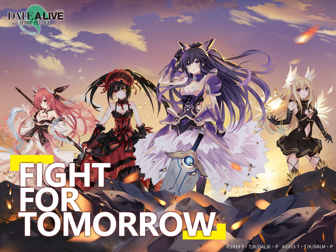 Date A Live: Spirit Pledge HD 게임 스크린 샷