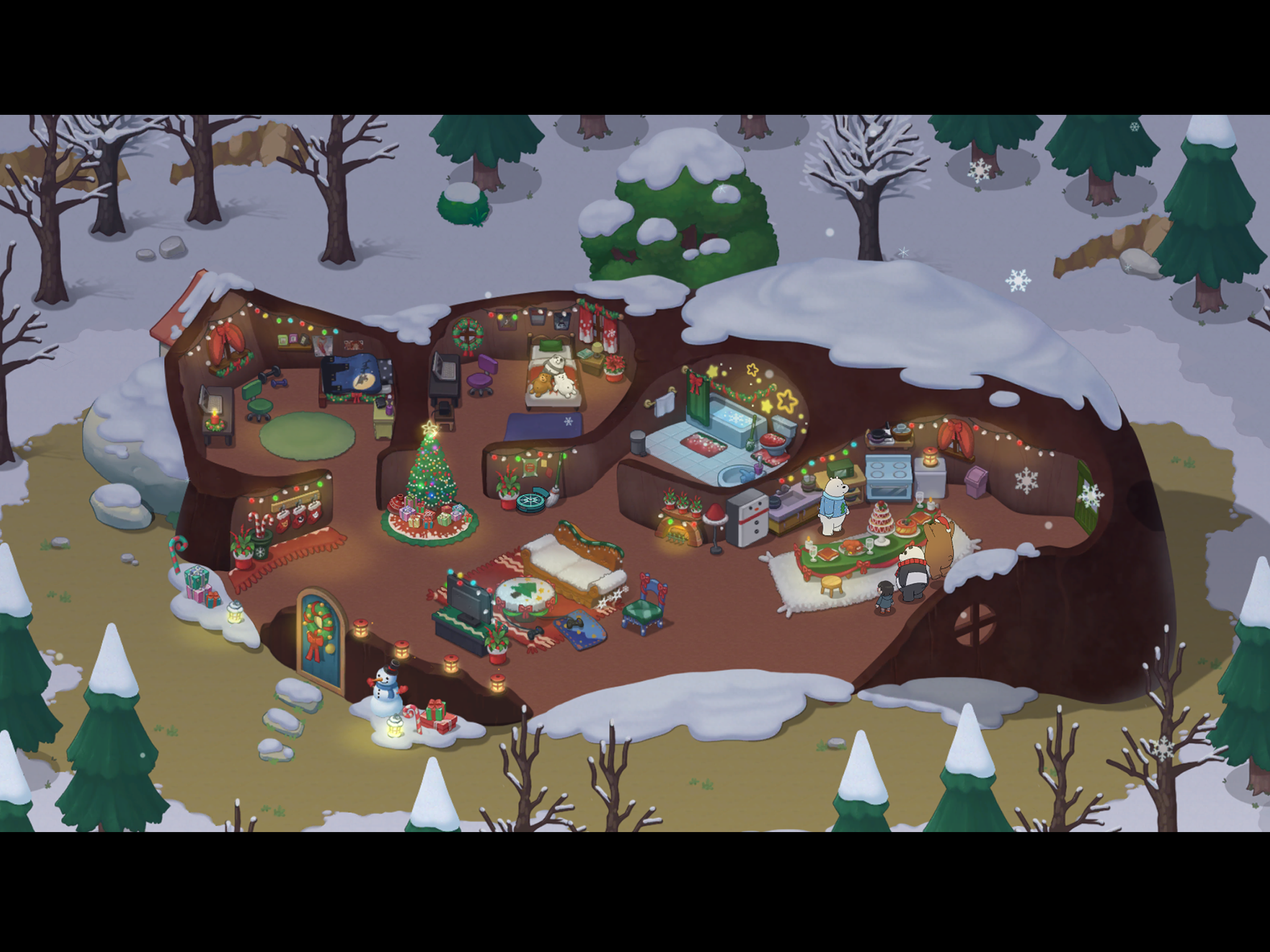 We Bare Bears Match3 Repairs Game Screenshot