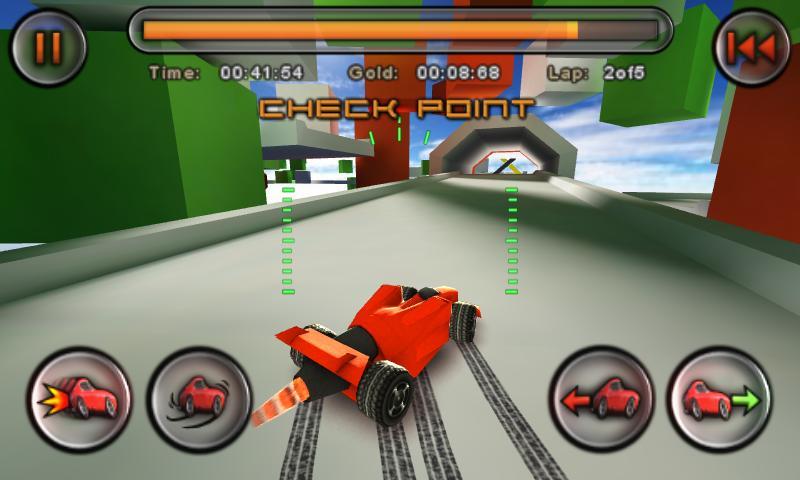 Jet Car Stunts 게임 스크린 샷