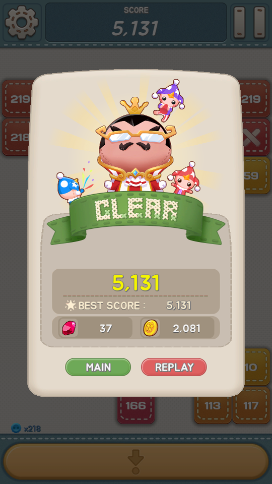 Henri's Swipe Game Screenshot