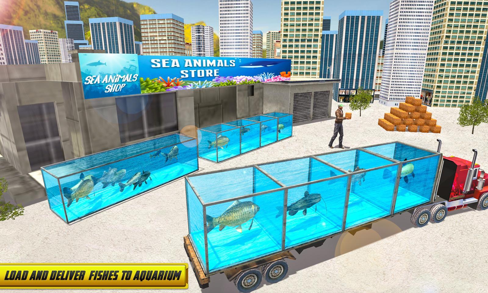 Ảnh chụp màn hình Transport Sea Animals Truck Cargo