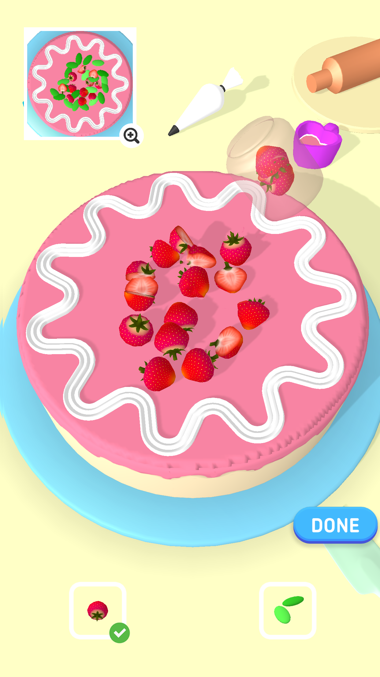 Screenshot of Cake Art 3D