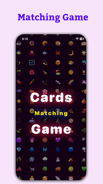 Screenshot 1 of Cards Matching Game, eFlip 