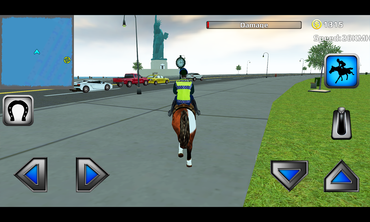 Rodeo Police Horse Simulator Game Screenshot
