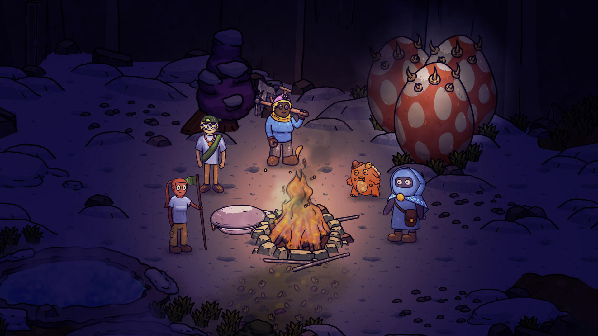 Screenshot of Fireside