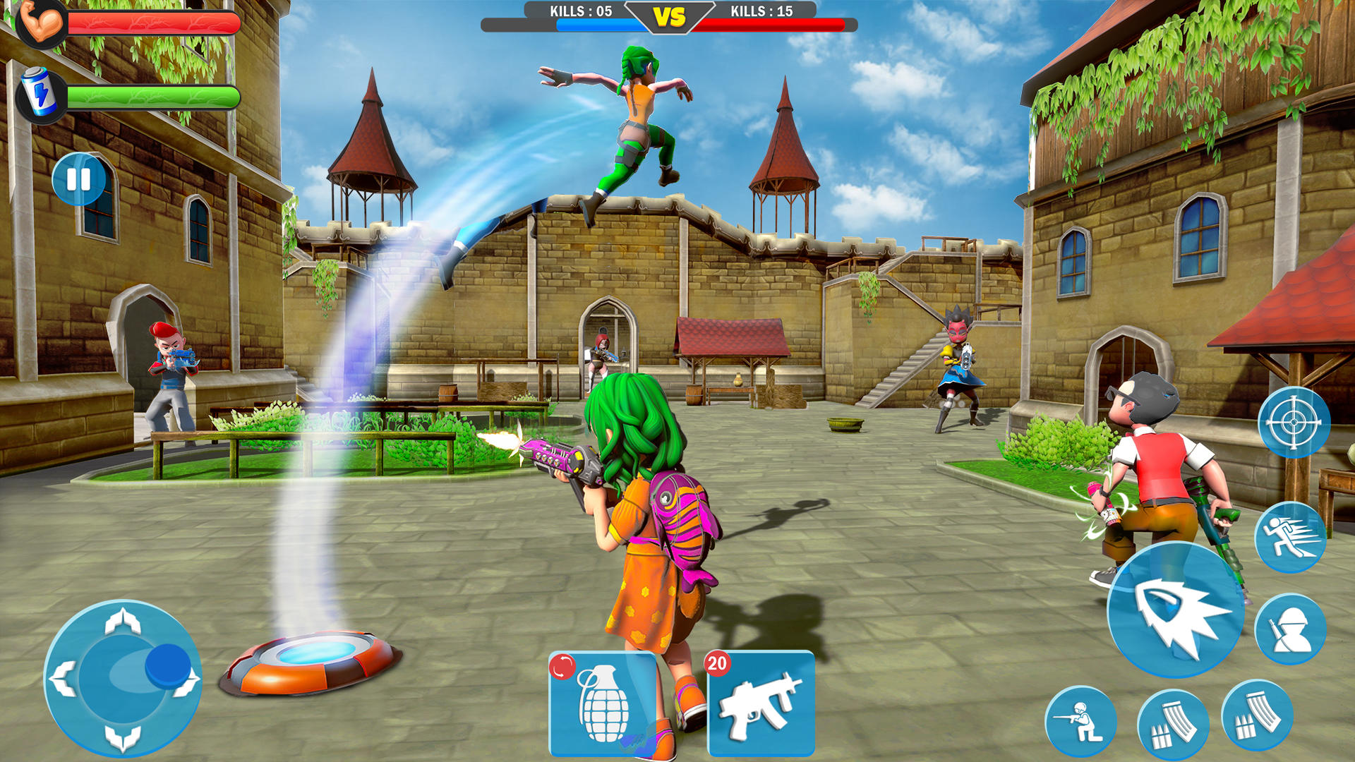 Battle Fire Max Shooter 3D Game Screenshot