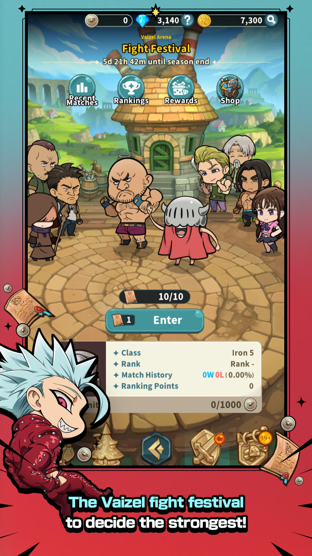 Screenshot of The Seven Deadly Sins: Idle