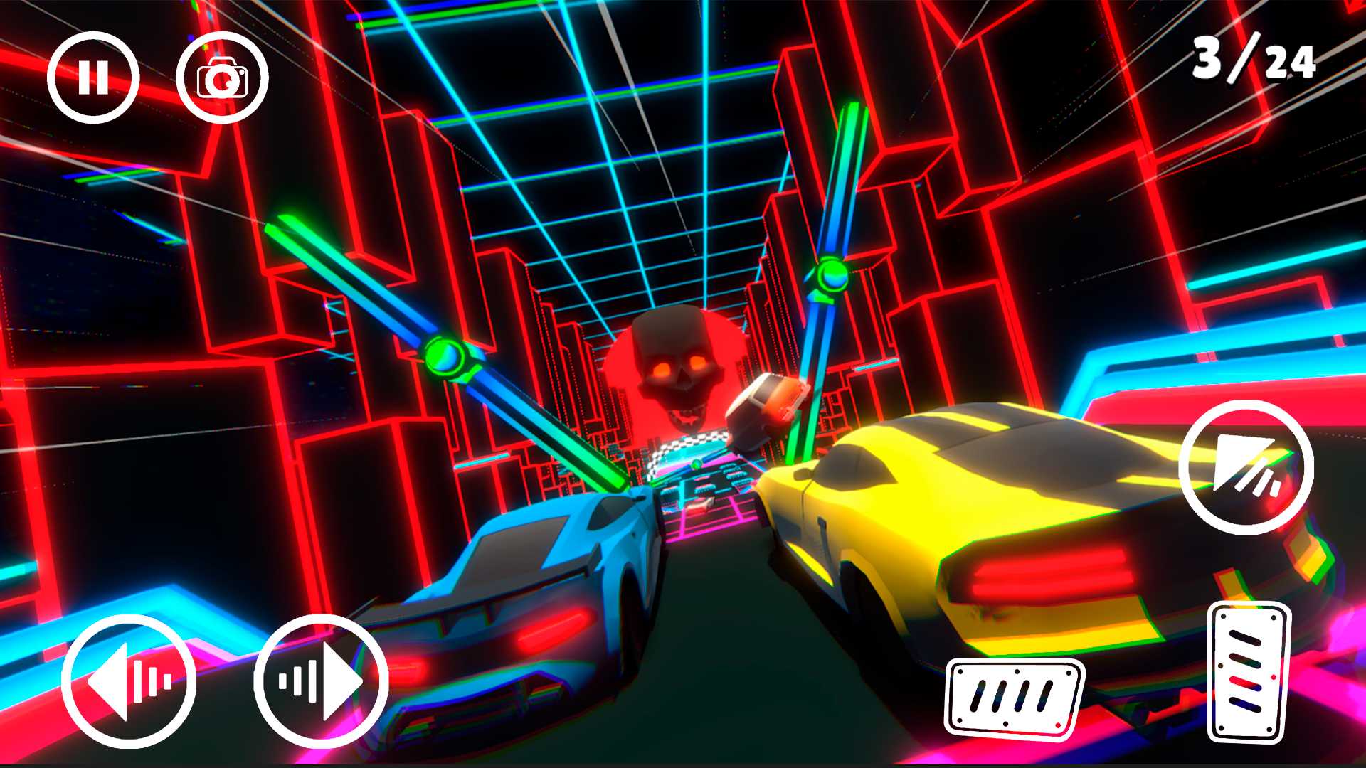 Wacky Cars Game Screenshot