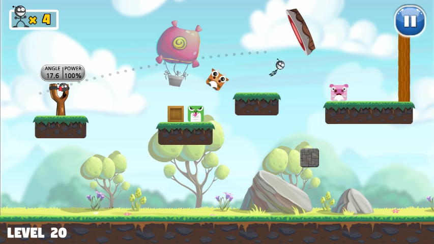 Cuplikan Layar Game Slingshot Ace