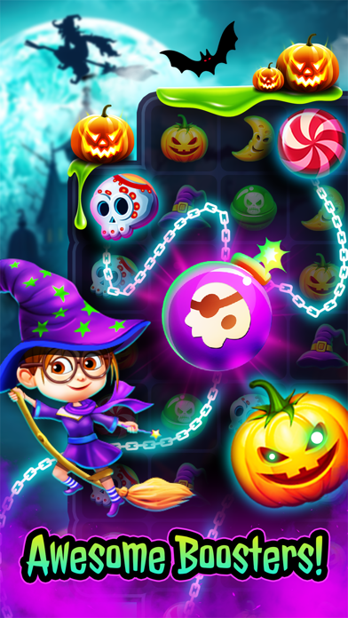 The Halloween Match 3 Puzzle screenshot game