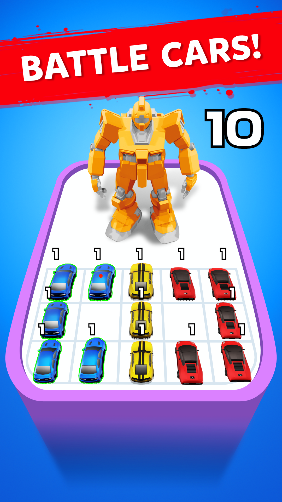 Robot Merge Master: Car Games遊戲截圖