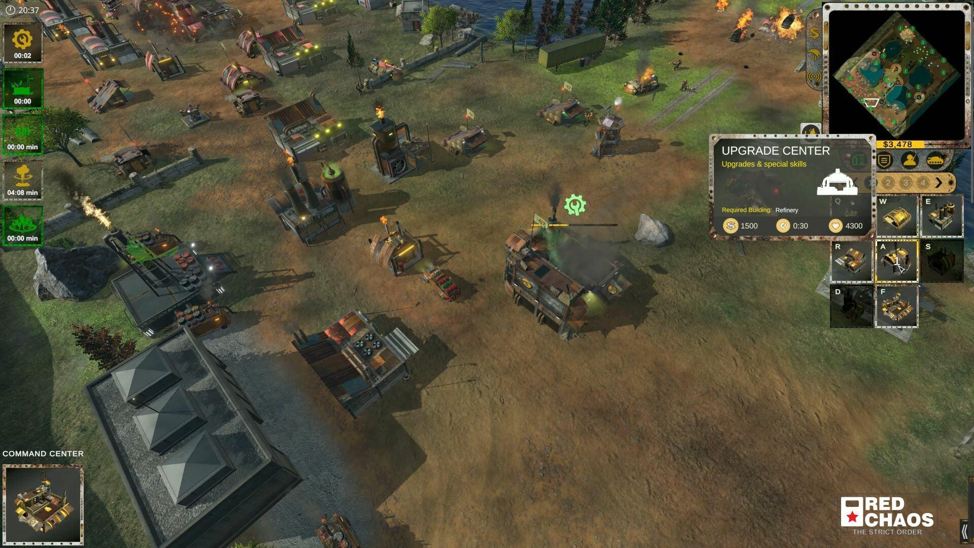 Red Chaos - The Strict Order Game Screenshot