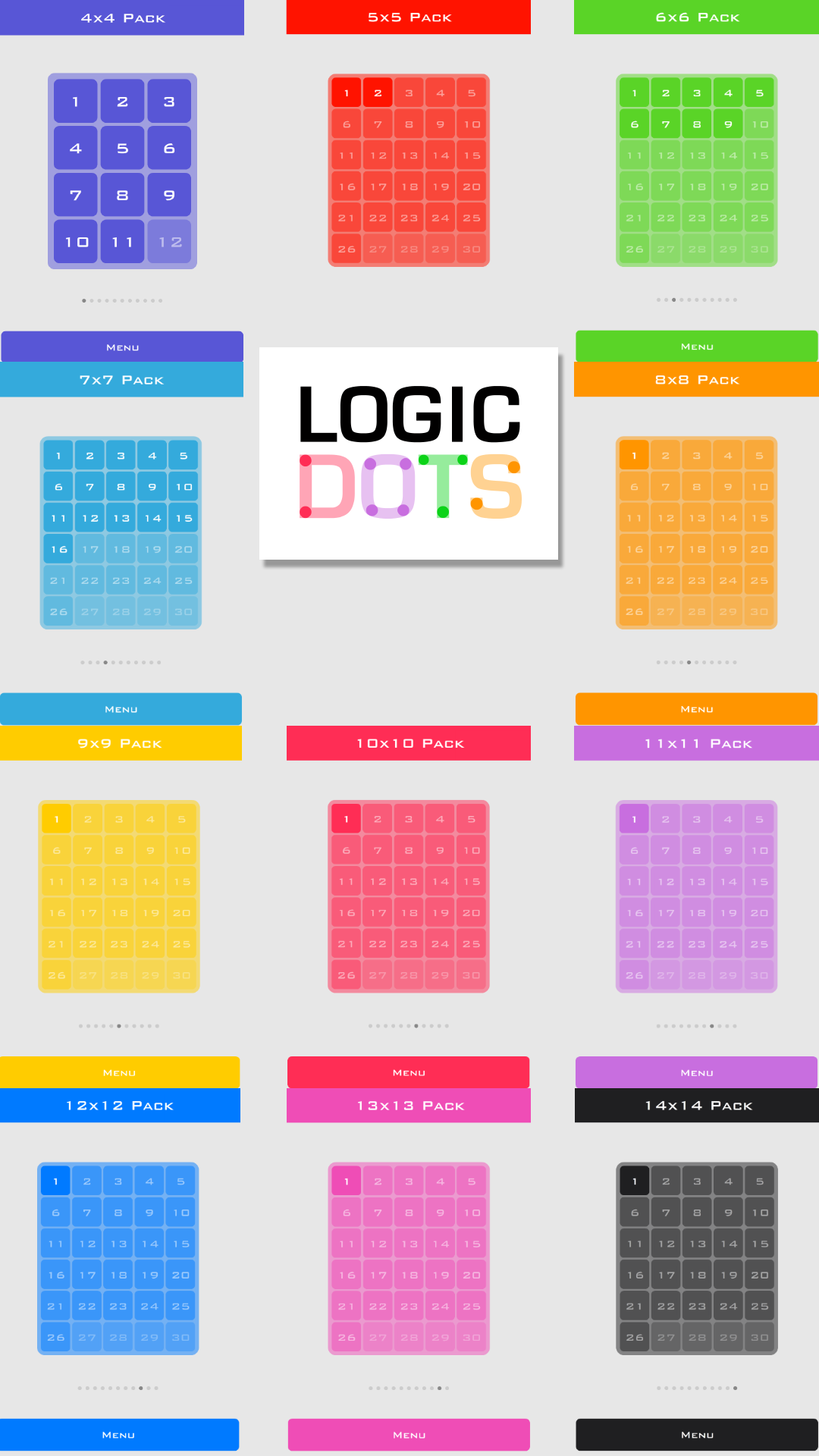 Cuplikan Layar Game Logic Dots