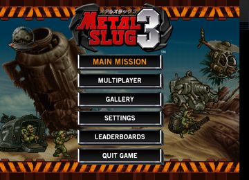 METAL SLUG 3 Game Screenshot