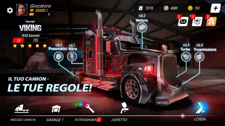 Screenshot 1 of Big Rig Racing: Camion racing 7.20.4.600