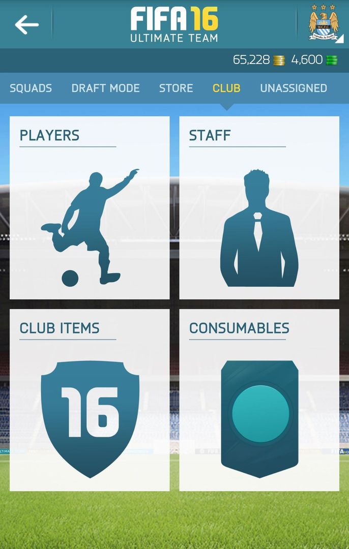 Screenshot of EA SPORTS™ FIFA 16 Companion