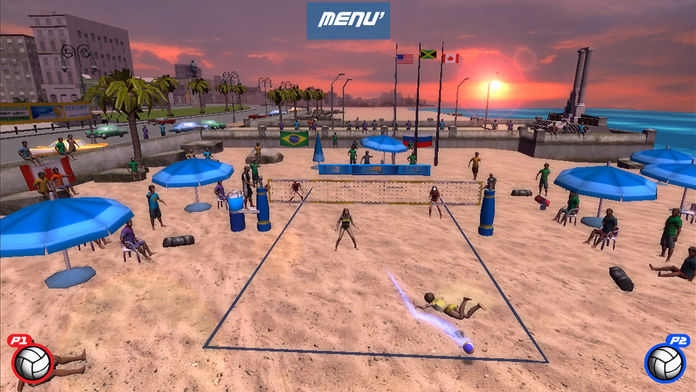 VTree Entertainment Volleyball 게임 스크린 샷