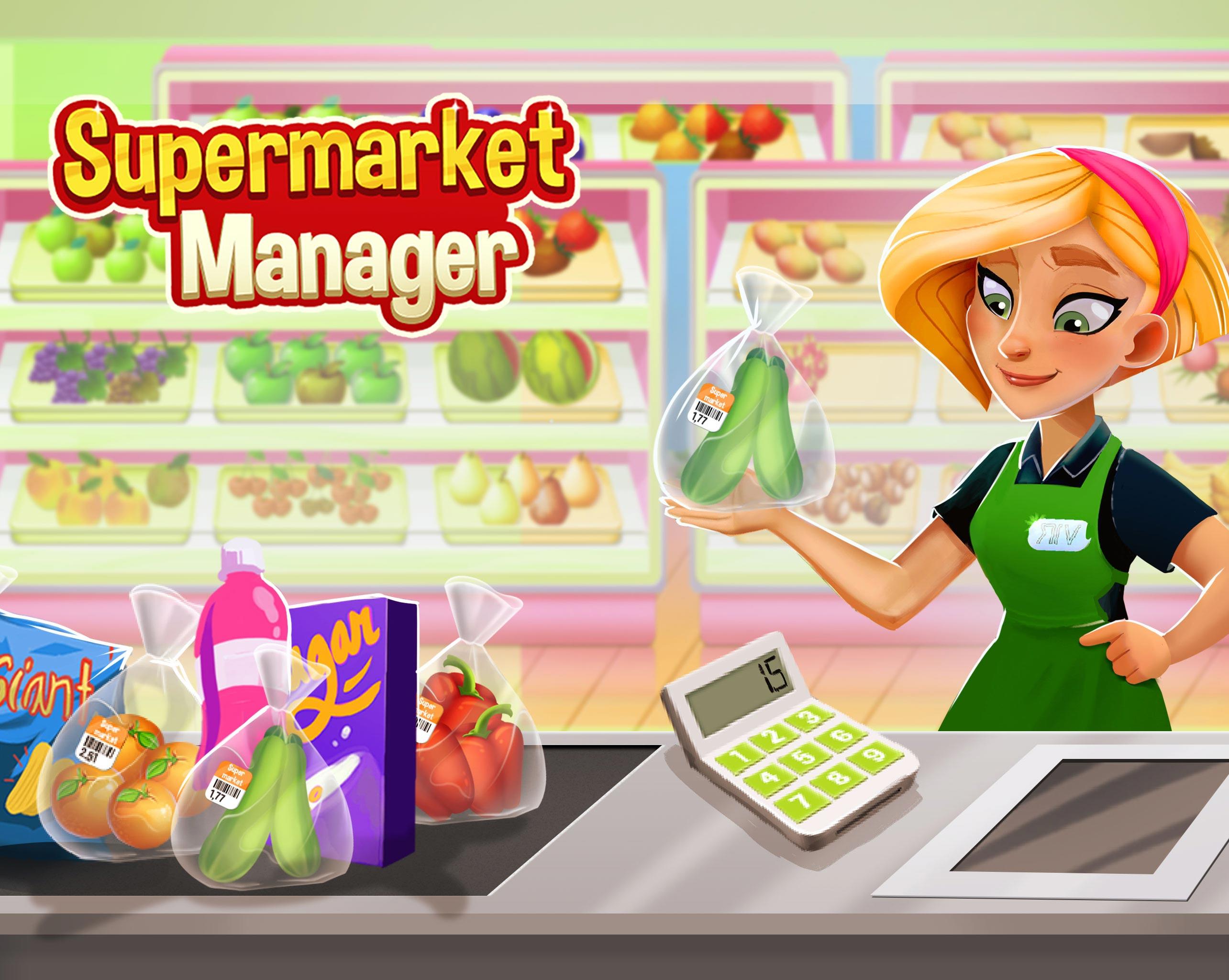Supermarket Manager Simulator Game Screenshot