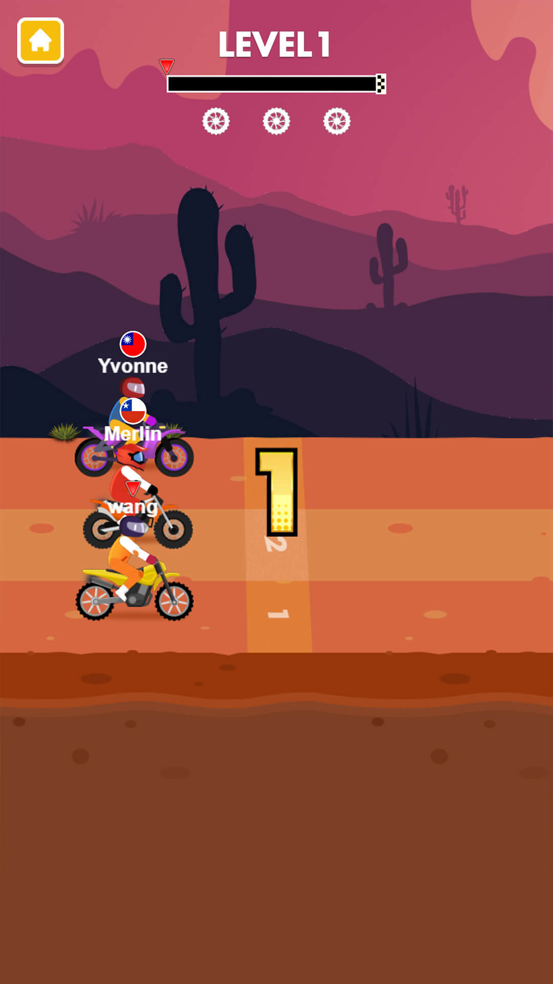 MotoFlip Game Screenshot