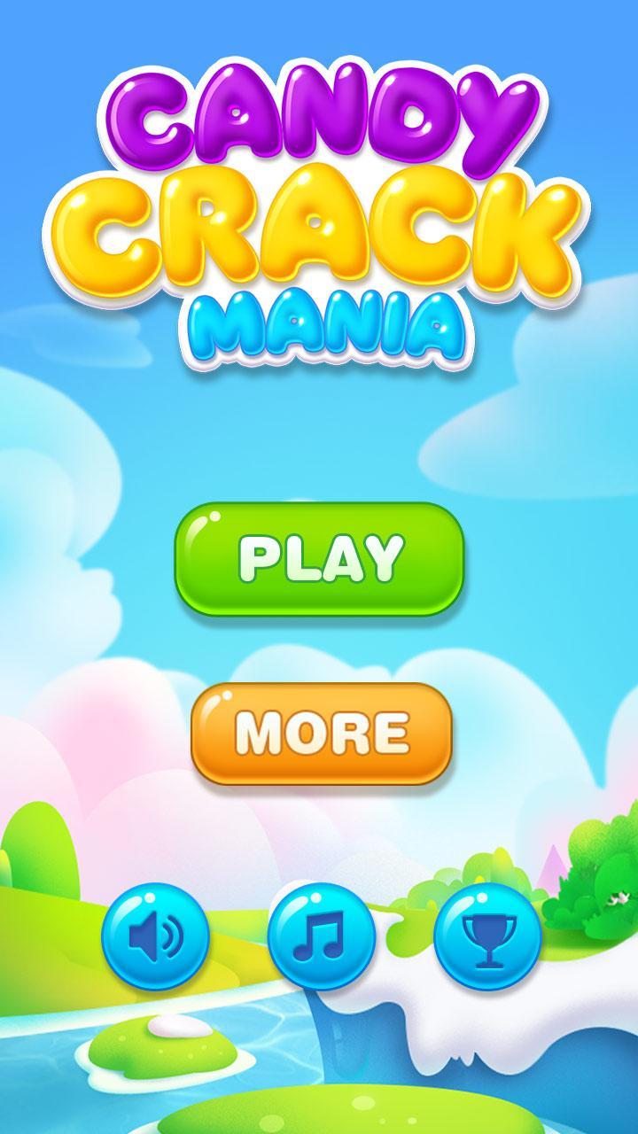 Candy Crack Mania Game Screenshot