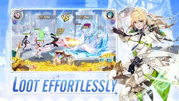 Girls' Connect: Idle RPG Game Screenshot