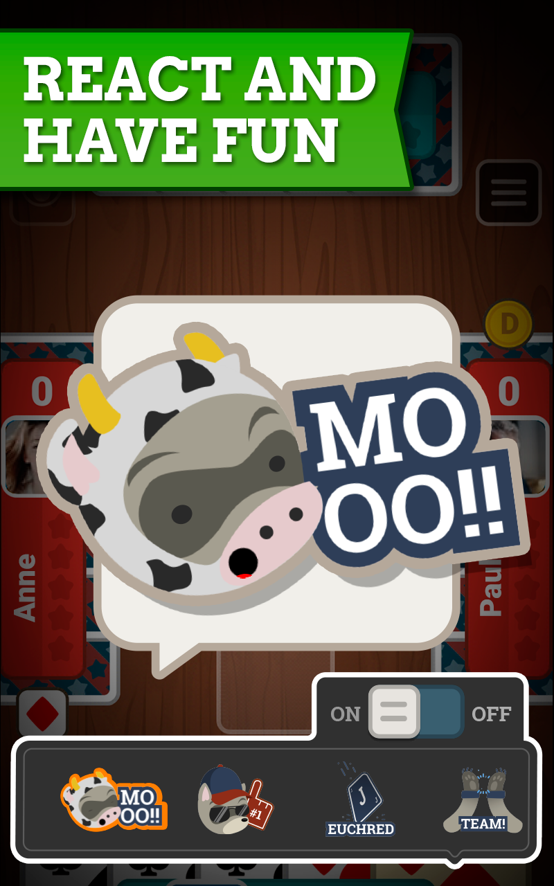 Euchre Jogatina Cards Online Game Screenshot