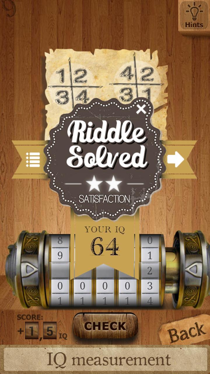 IQ Test - Cryptex Challenge ภาพหน้าจอเกม