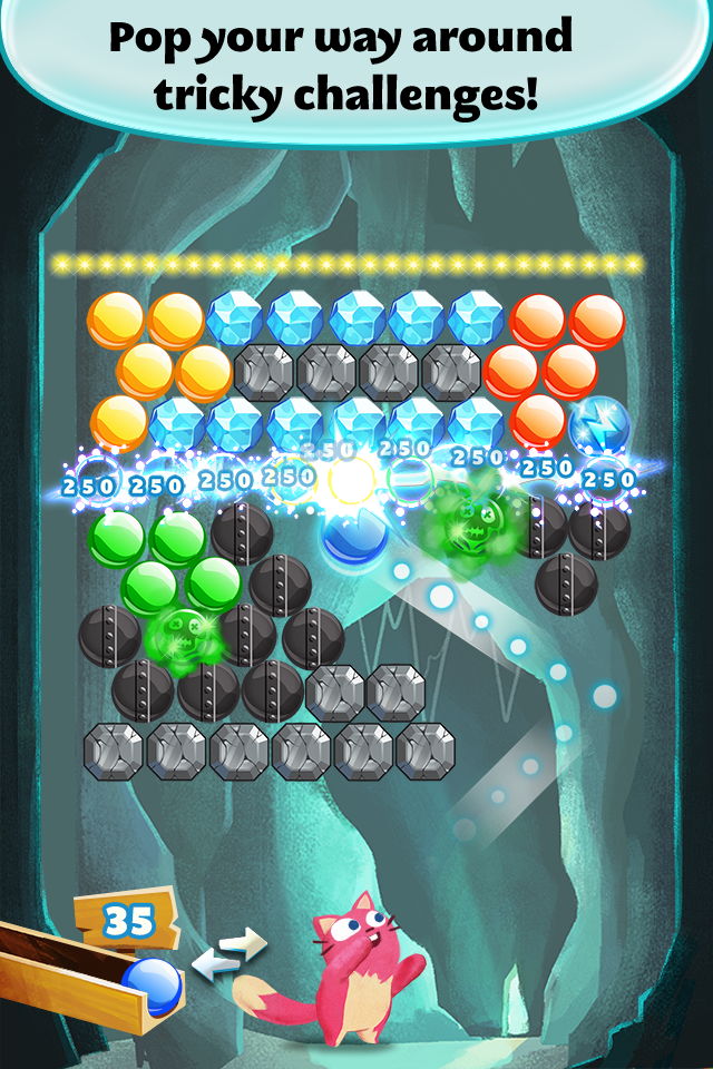 Bubble Mania: Halloween Game Screenshot